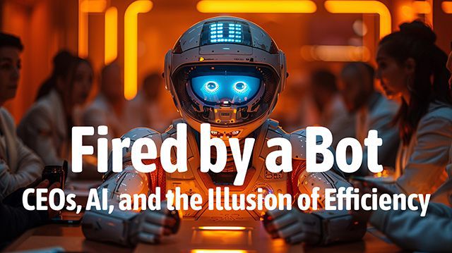 Fired by a Bot: CEOs, AI, and the Illusion of Efficiency
