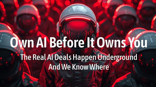Own AI Before it Owns You - The Real AI Deals Happen Underground