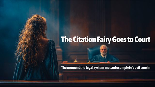 The Citation Fairy Goes to Court