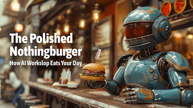 The Polished Nothingburger - How AI Workslop Eats Your Day
