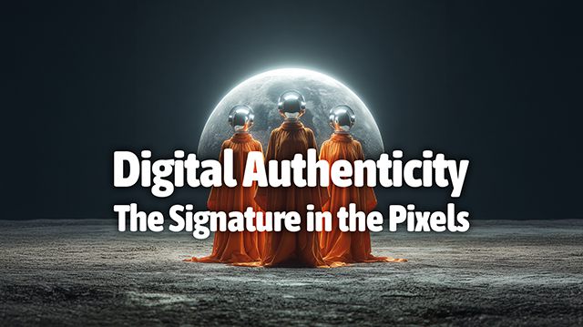 Digital Authenticity - The Signature in the Pixels