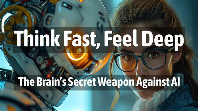 Think Fast, Feel Deep - The Brain’s Secret Weapon Against AI