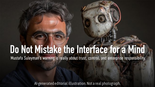 Do Not Mistake the Interface for a Mind