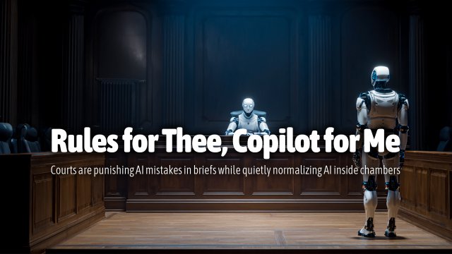 Rules for Thee, Copilot for Me