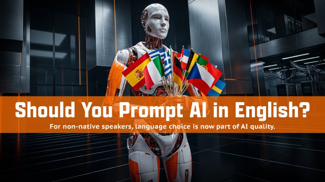 Should You Prompt AI in English?