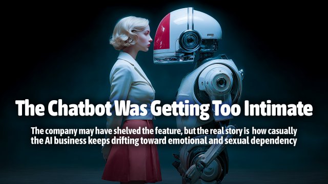 The Chatbot Was Getting Too Intimate