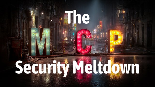 The MCP Security Meltdown