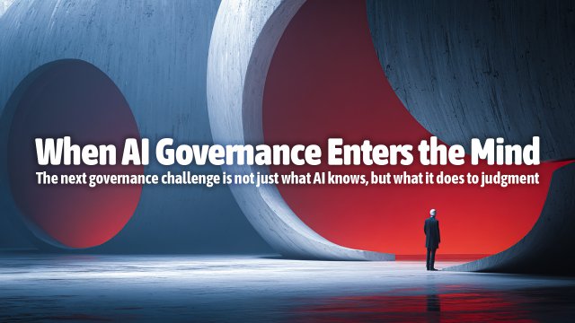 When AI Governance Enters the Mind