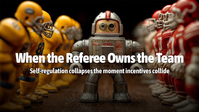 When the Referee Owns the Team